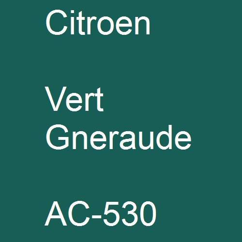 Citroen, Vert Gneraude, AC-530.